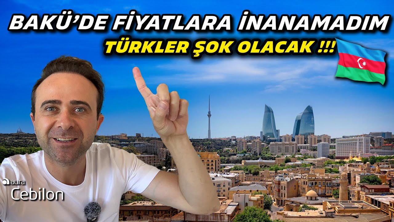 Вот мой первый день в Азербайджане — я не мог поверить в цены в Баку!!!