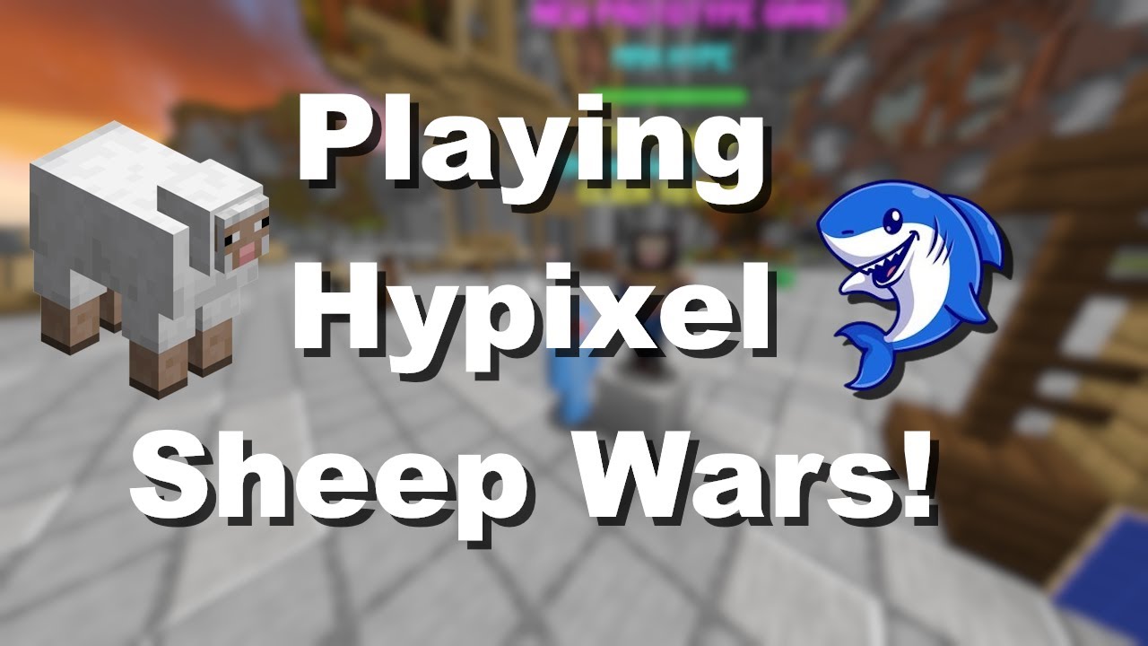 Playing Hypixel Sheep Wars! Part 2 YouTube