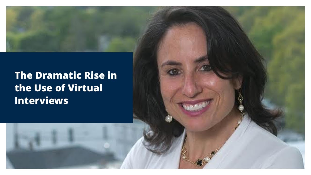 The Dramatic Rise in Use of Virtual Interviews - YouTube