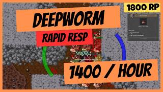 Tibia Master Bounty Task – Deepworm Rapid Respawn (1400+/Hour) | 1800 Paladin