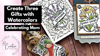 Simple Watercolor Techniques | Seed Packet Gifts for Any Occasion
