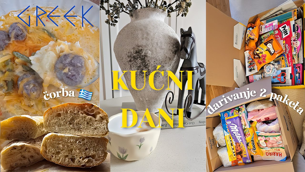 Dali ste probali? Grčka čorba i vazdušni kruh DM mini kupovina 