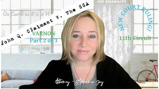 Famous NEW SSD Case Law Explained: Varnon v. SSA — Your Records Can Win or Lose It | #2 • 3/31/26 Profile
