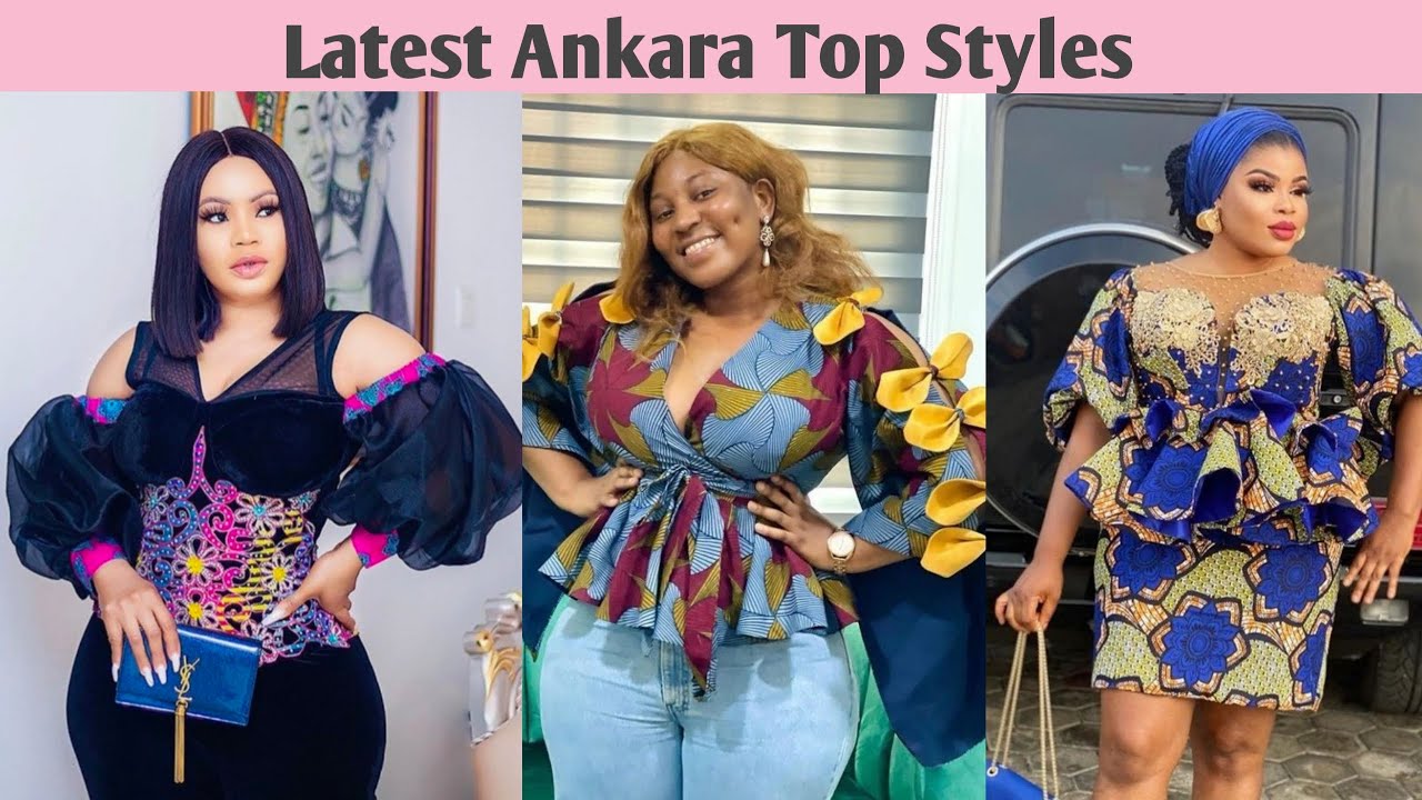 Latest Ankara Top Styles || Modern Tops YouTube