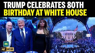Happy Birthday Trump: U.S. President Hosts UFC Fight Night At WH On 80th Birthday | N18G | 4K