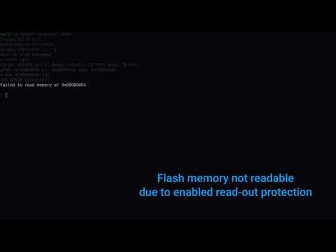 STM32F1 firmware extraction