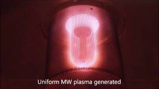 Microwave Short Plasma Source with EMICON spectroscopic plasma monitoring