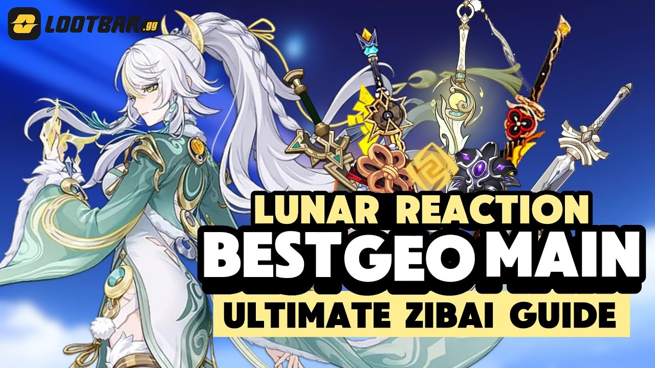 Genshin Impact Zibai: Which Weapon is the best for her build? LootBar.GG character GUIDE