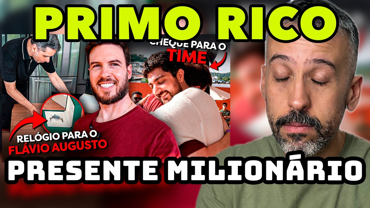 EXEMPLO! PRIMO RICO presenteia com CHEQUE DE 1 MILHÃO - Cortes da Live ...