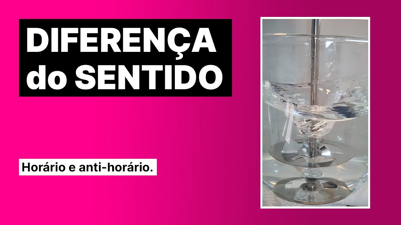 DIFERENÇA de MISTURAR no sentido horário e anti-horário. - YouTube