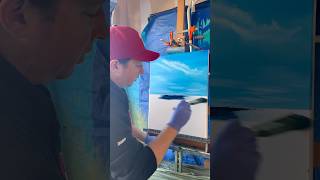 Learn how to paint a realistic ocean with crashing waves using a simple, beginner-friendly technique