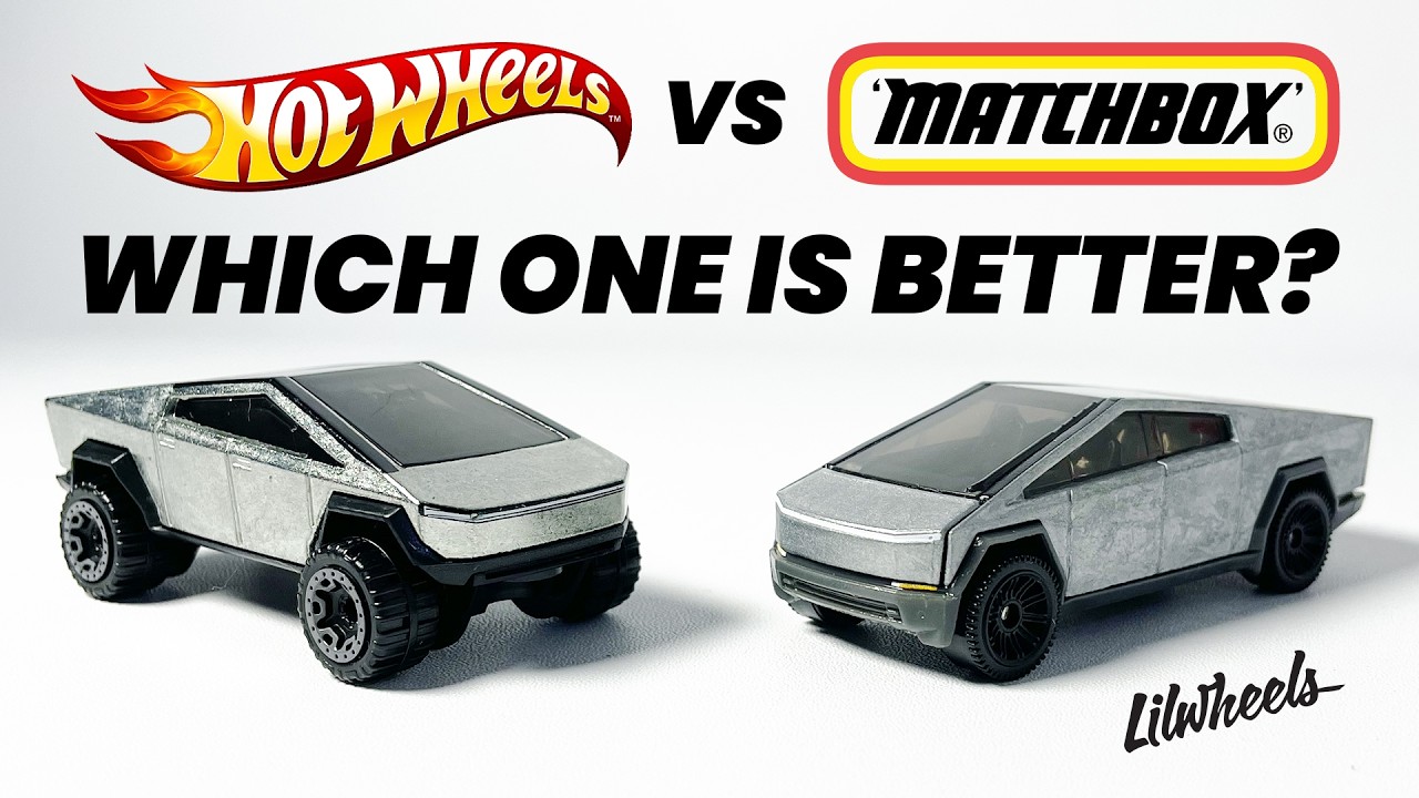 Saya Menemukan Perbedaan Besar di Kedua Tesla Cybertruck Ini... Hot Wheels X Matchbox