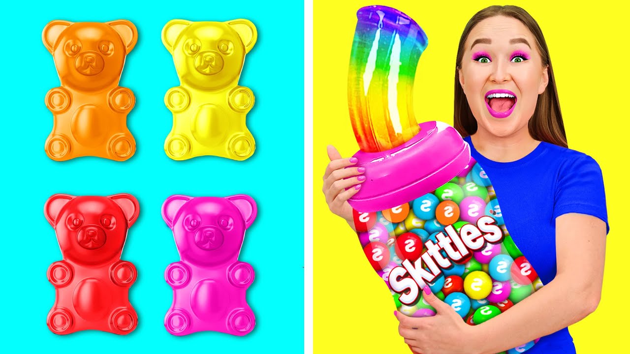 Мы Протестировали Популярные Лайфхаки из TikTok | Радужный Челлендж от BooGaGa