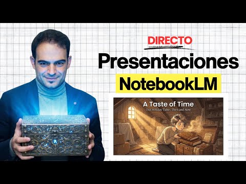 NotebookLM presentaciones: formas de sacarlas partido al máximo