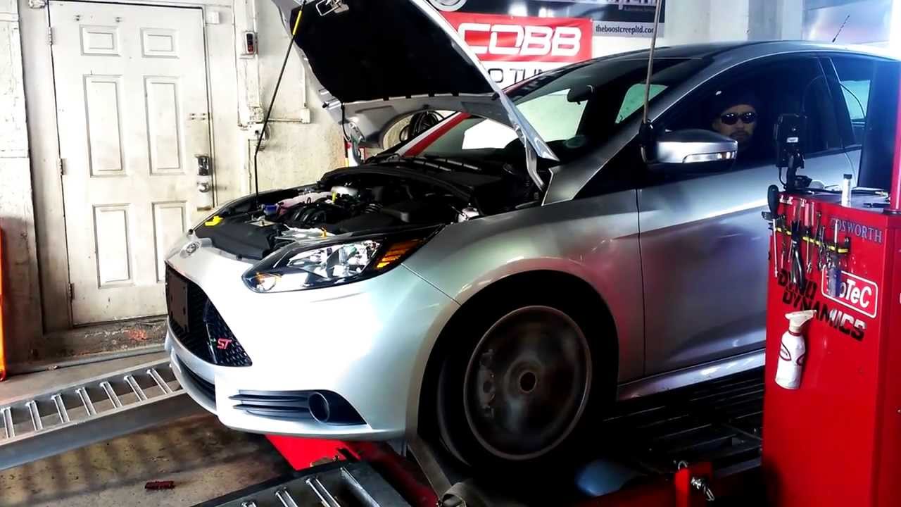 2014 Focus ST Stage 1 Shootout Pull 1 FSWerks Tune YouTube