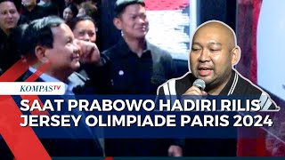 Hadiri Rilis Jersey Olimpiade Paris 2024 Karya Didit, Prabowo: Bagus