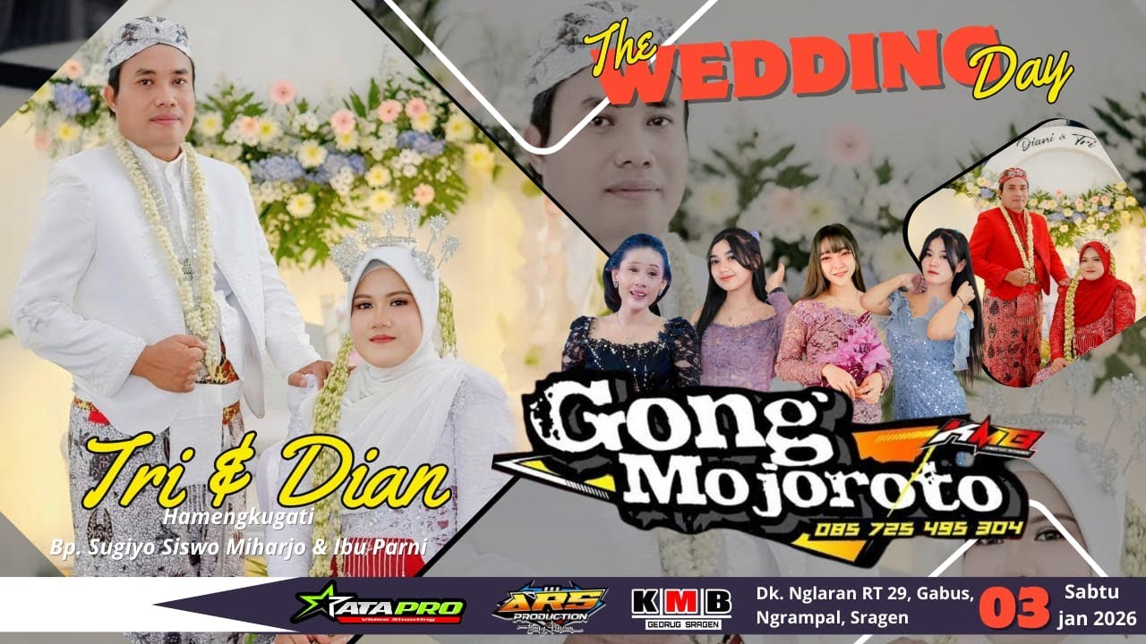 LIVE KMB GEDRUG SRAGEN || WEDDING TRI & DIAN  || ARS AUDIO JILID 5 || ATA PRODUCTION
