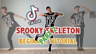 (Easy Version) Spooky Skeleton Dance Tutorial Part 2 | Step By Step Tutorial