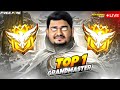 New Grandmaster Top 1 Push V Badge Lobby ❤ FF LIVE ✌ Free Fire LIVE! #ff #freefire #azimgaming
