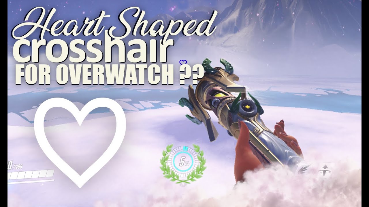 Heart shaped crosshair for Overwatch ?? ??? YouTube