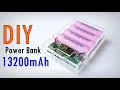 DIY 13200mAh Power Bank แบตเตอรี่สำรอง 18650 Li ion battery[CC]