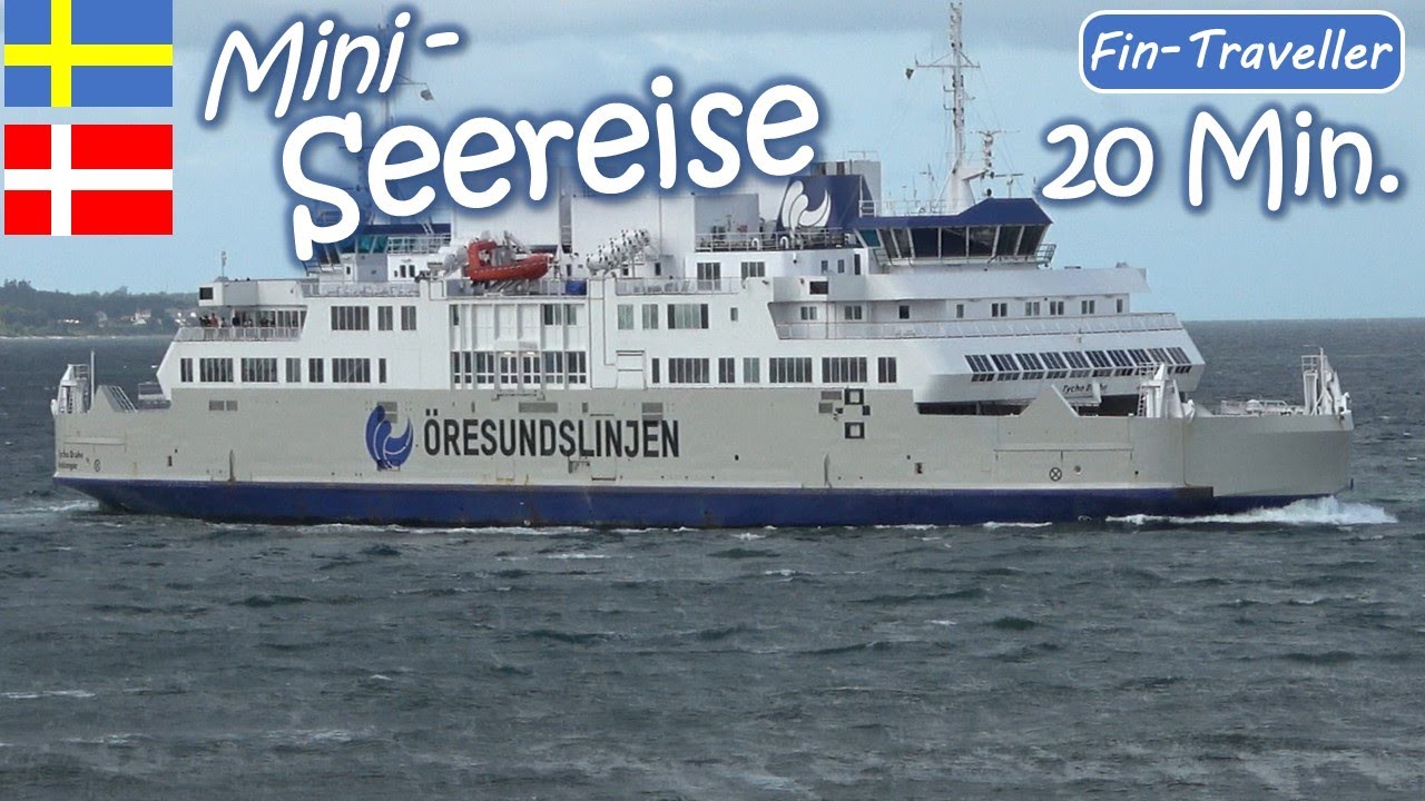 #9 Helsingborg-Helsingør Fähre von Schweden nach Dänemark über den Öresund Öresundslinjen Sommer2024