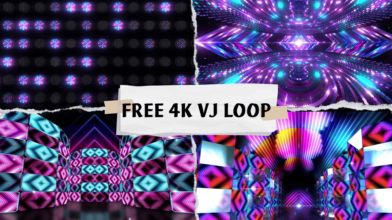free 4k vj loop pack 4 No Copyright Video | download link in description 