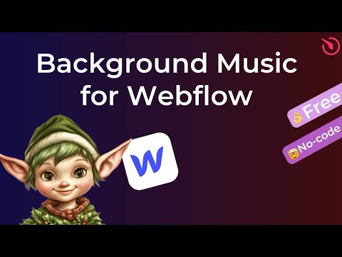 Webflow HACK: Add Background Music for FREE (using Elfsight)