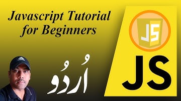 JavaScript Tutorial for Beginners in Urdu / Hindi (Subject: Variable & Function) Video Part-2