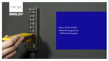 Set Digilock Versa to assigned user functionality