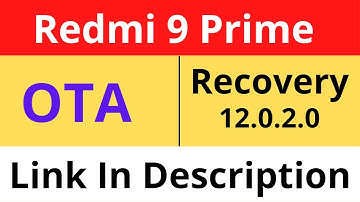 Redmi 9 Prime New Update 12.0.2.0 || Link in Description Box