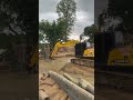 This blew my mind 🤯 YOKODA Excavator 😱 #shortsfeed