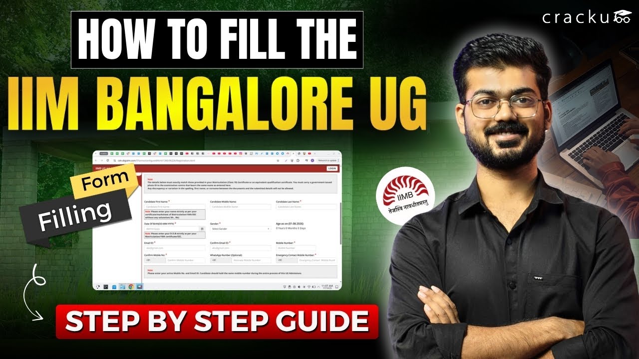How To Apply To IIM Bangalore 2026 UG Program | Complete Step-By-Step Guide
