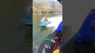 Refueling jet ski
