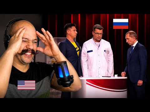 American Reacts To Харламов, Батрудинов и Грачев - Становище Президента в Апитеке! 🔥 Смешно до Слез!