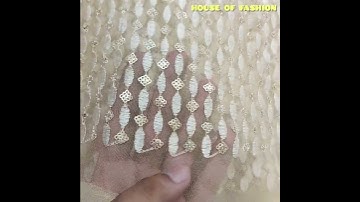 Fancy Net Embroidery Sequence Embroidery Fabrics Surat Manufacture Wholesale Retail Cash on Delivery