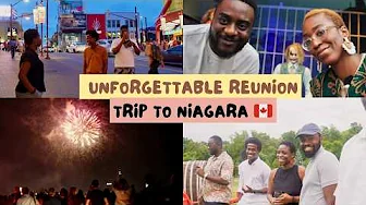 An Epic Niagara Weekend Day 1:  Exploring Clifton Hills, Niagara Falls Light Show & Fireworks | VLOG
