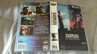 Opening and Closing To 'Sleepless in Seattle' (Columbia Tristar Home Video) VHS Australia (1995) Rul
