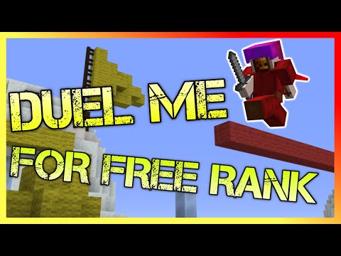 BEAT ME AND WIN A FREE RANK (HYPIXEL)