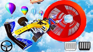 Formula Engine Jet Car Stunts 2023 - 3D Extreme Mega Ramp Car Driver - Android GamePlay screenshot 4