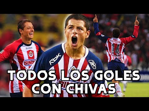 Todos los GOLES de CHICHADIOS con CHIVAS 🔥⚽️ | Javier Hernandez career ...