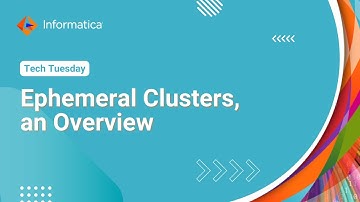 Ephemeral Clusters, an Overview