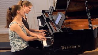 Ania & Sophie Druml: J. S. Bach / György Kurtág - „Gottes Zeit ist die allerbeste Zeit“ BWV 106