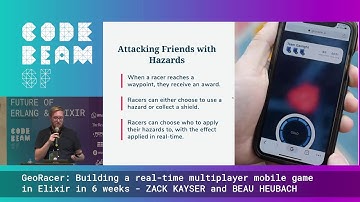 GeoRacer - a real-time multiplayer mobile game in Elixir in 6 weeks - ZACK KAYSER and BEAU HEUBACH
