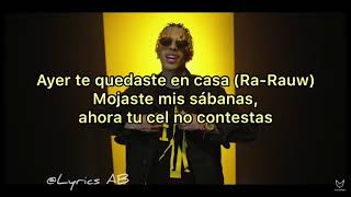 Rauw Alejandro x Lyanno x Mathew - Qué Somos (Lyrics/Letra)