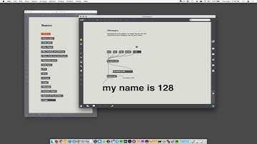 Max/MSP - messages