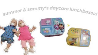 What I packed my Reborn twins summer and sammy for 3 days a week for daycare 2025