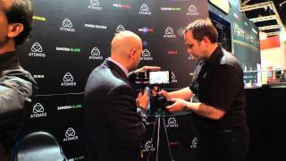Atomos at IBC 2014 with BeTerrific