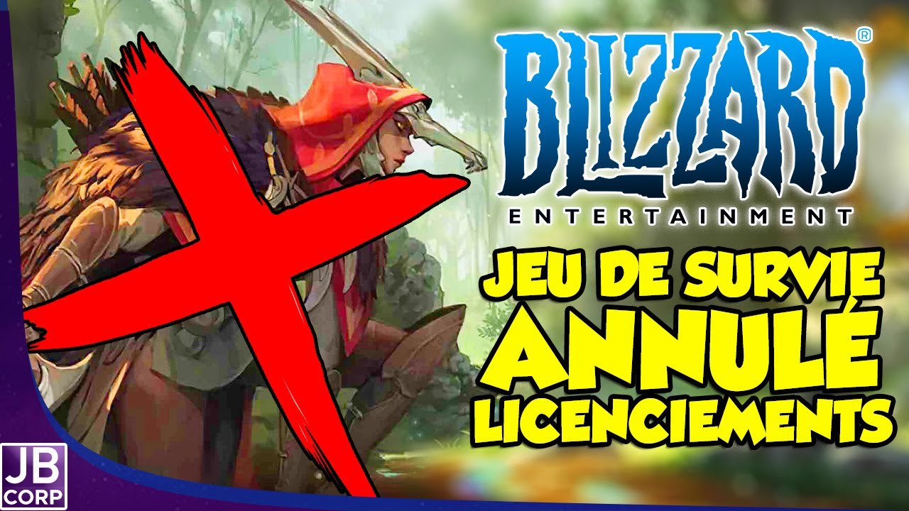 Debrief d'actu : Licenciements et annulation de jeu chez Blizzard, Deus Ex annulé...