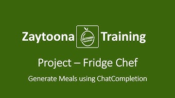 OpenAI API with Node.js - Fridge Chef: Lesson #2 (Generate Meals using ChatCompletion)